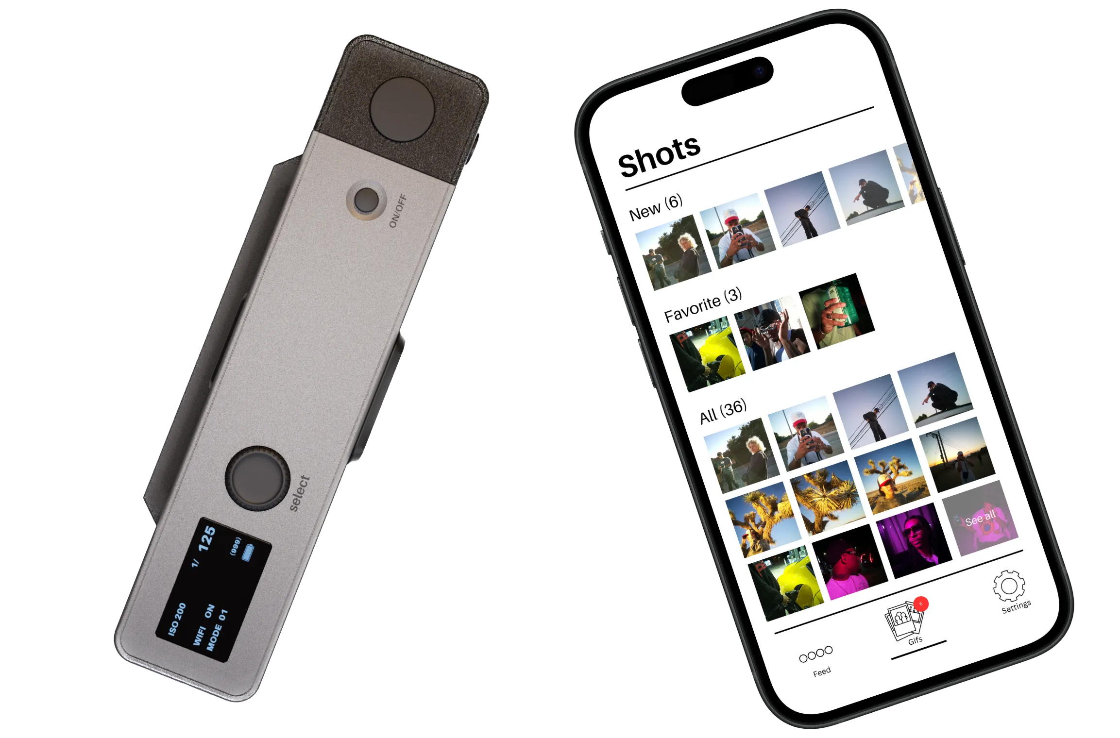 K4MERA companion app - 1